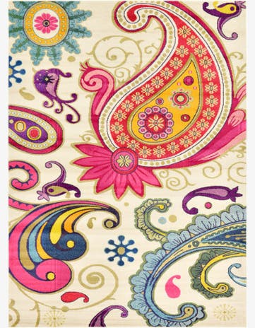 8' x 11' Washable Hyacinth Rug