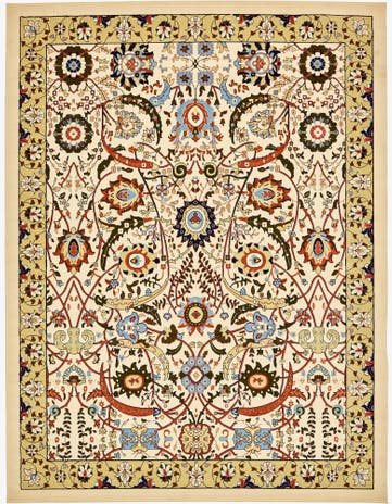 10' x 13' Isfahan Design Rug