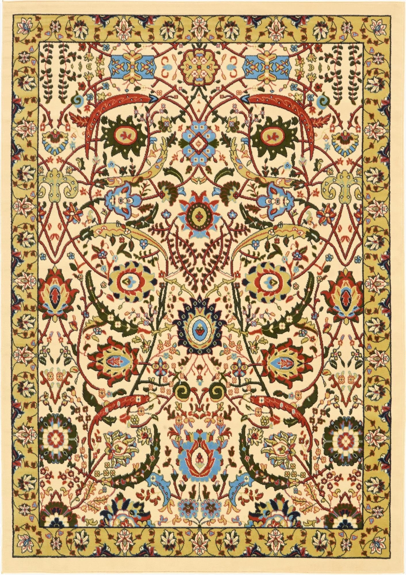 7' x 10' Isfahan Design Rug