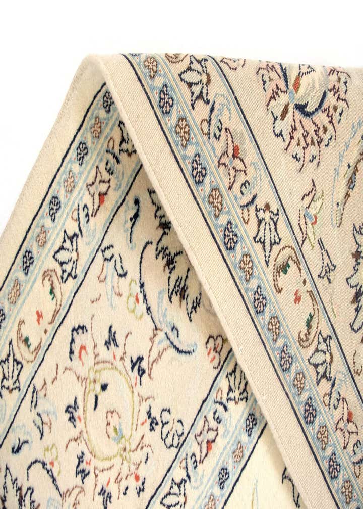 9' 7 x 12' 11 Hand Knotted Isfahan Persian Wool Rug