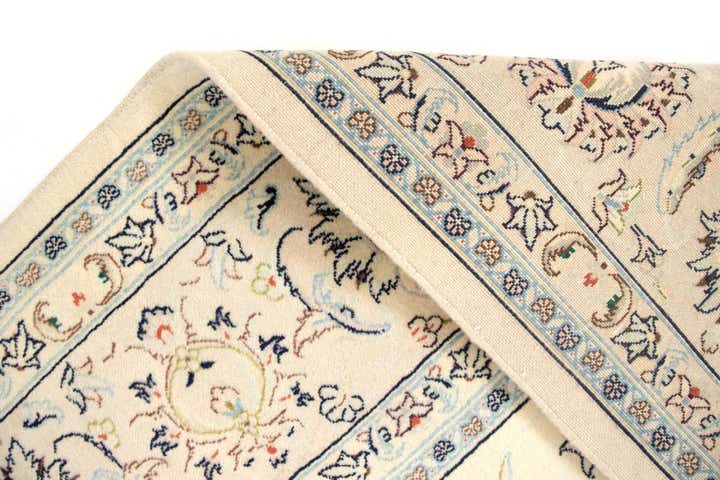 9' 7 x 12' 11 Hand Knotted Isfahan Persian Wool Rug