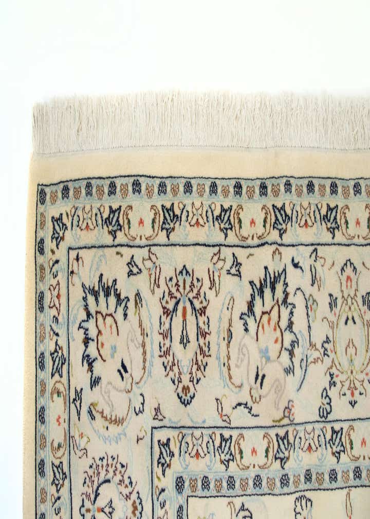 9' 7 x 12' 11 Hand Knotted Isfahan Persian Wool Rug