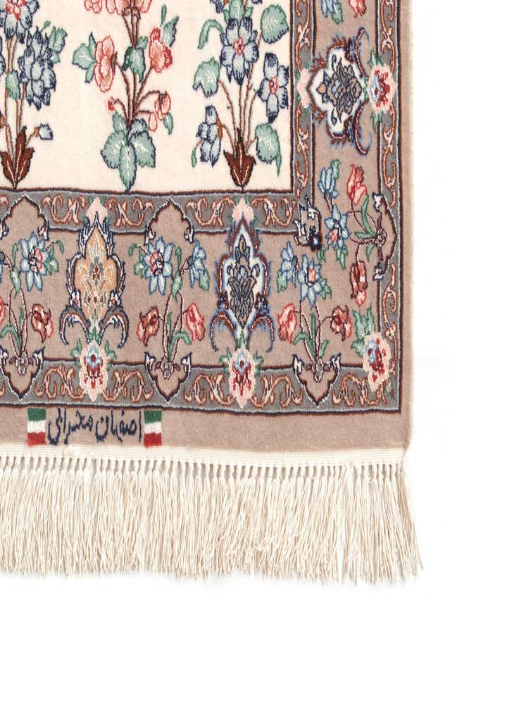 2' 9 x 9' 10 Hand Knotted Isfahan Rug