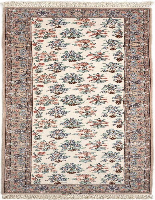 Detail image of 2' 9 x 9' 10 Hand Knotted Isfahan Rug