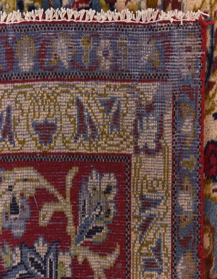 Detail image of 9' 8 x 12' 8  Hand Knotted Isfahan Persian Wool Rug