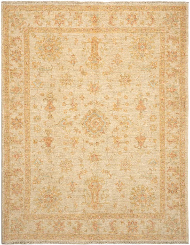 Detail image of 4' 11 x 6' 6 Kaizar Wool Rug