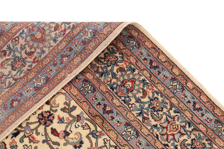 8' x 11' 6 Kashan Wool Rug