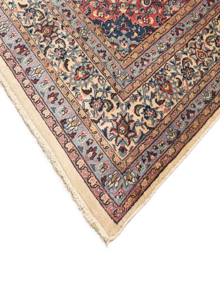 8' x 11' 6 Kashan Wool Rug