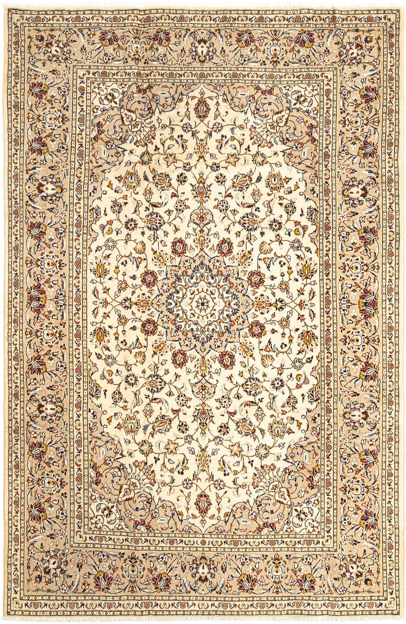 6' 7 x 10' 2 Kashan Rug