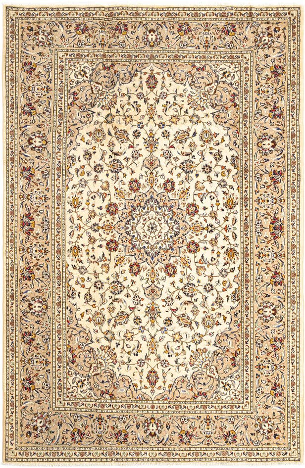 Detailansicht von 200cm x 310cm Kashan Teppich