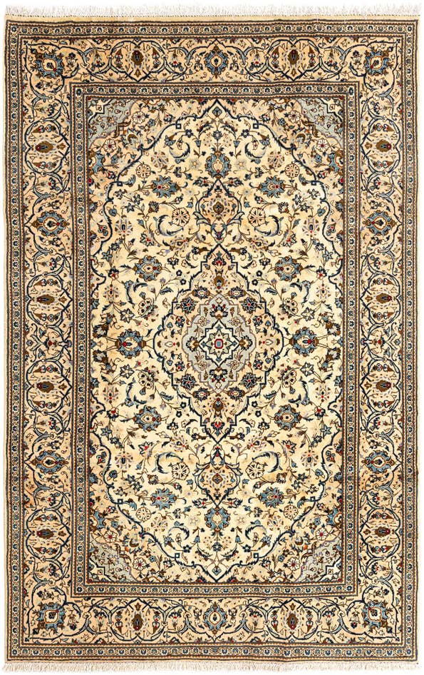 Detail image of 6' 5 x 10' Kashan Rug