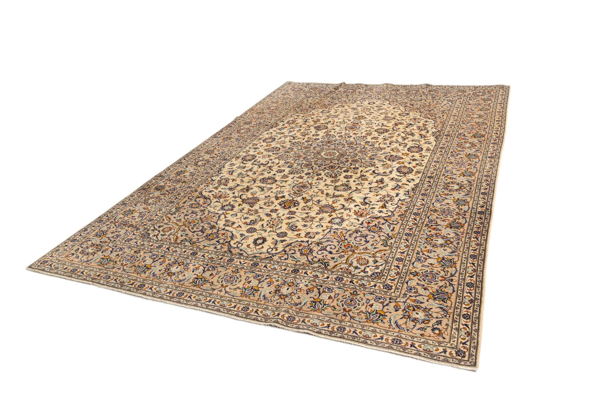8' x 11' 6 Kashan Rug