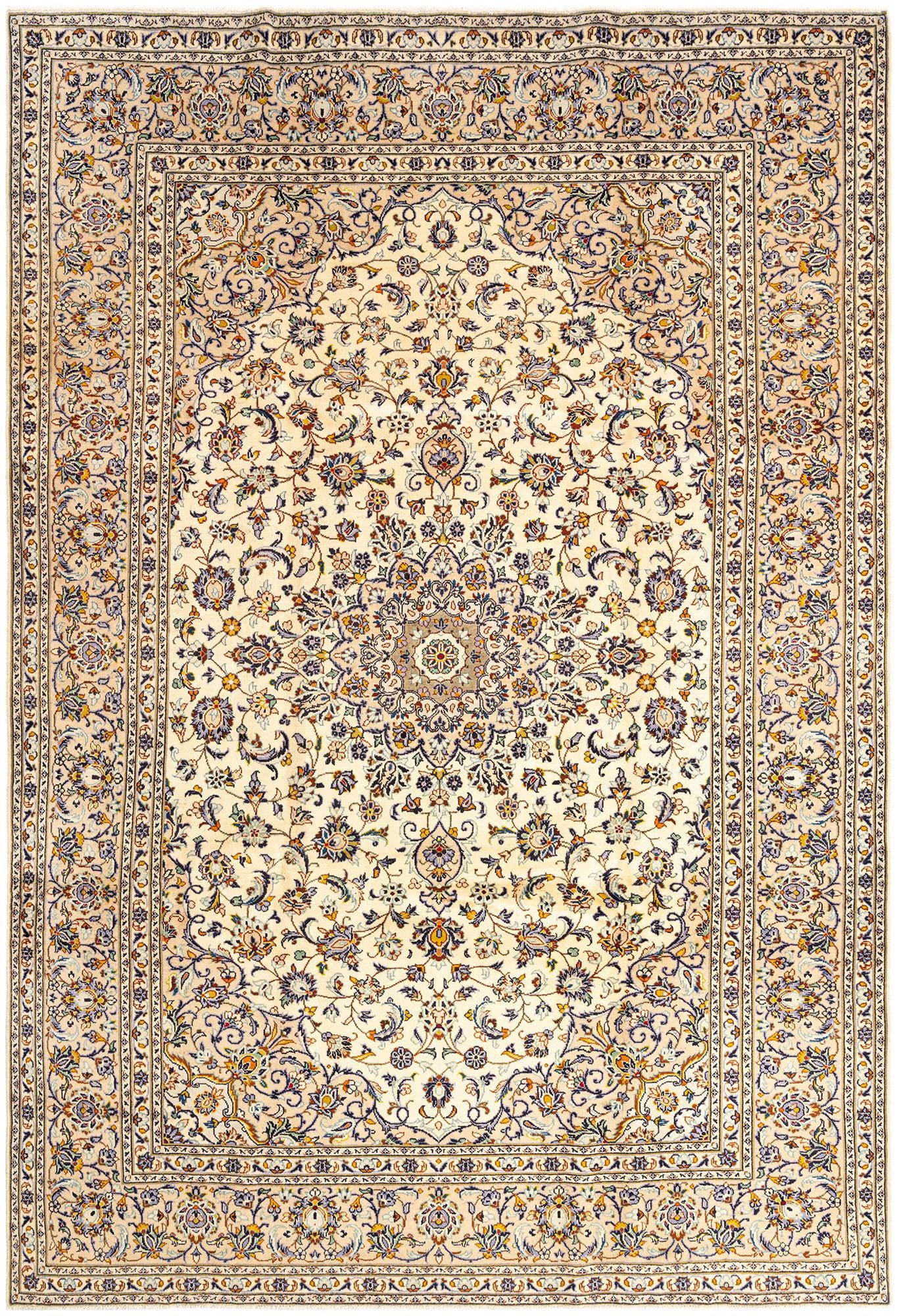 8' x 11' 6 Kashan Rug