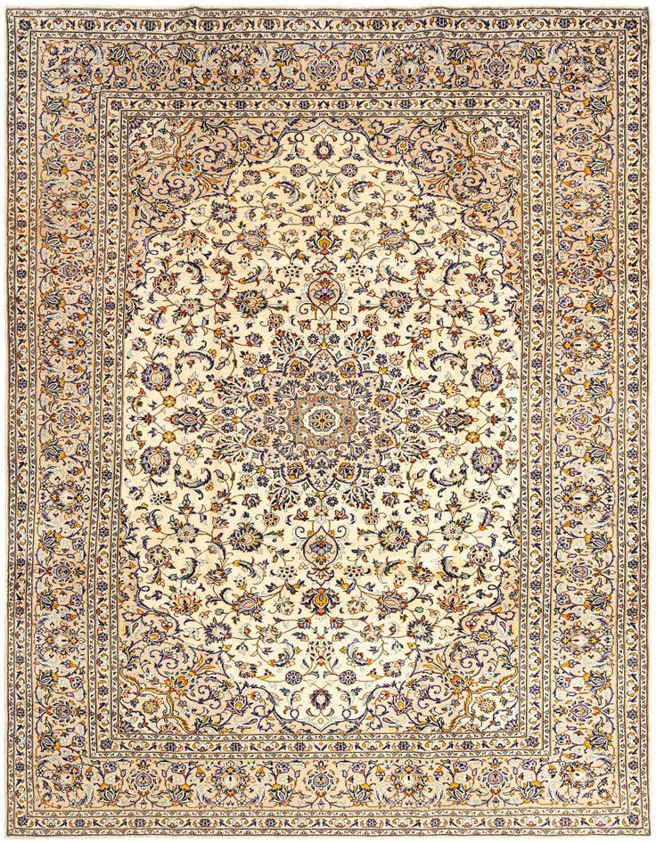 Detail image of 8' x 11' 6 Kashan Rug