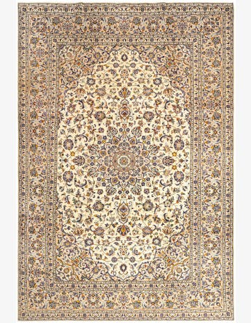 8' x 11' 6 Kashan Rug