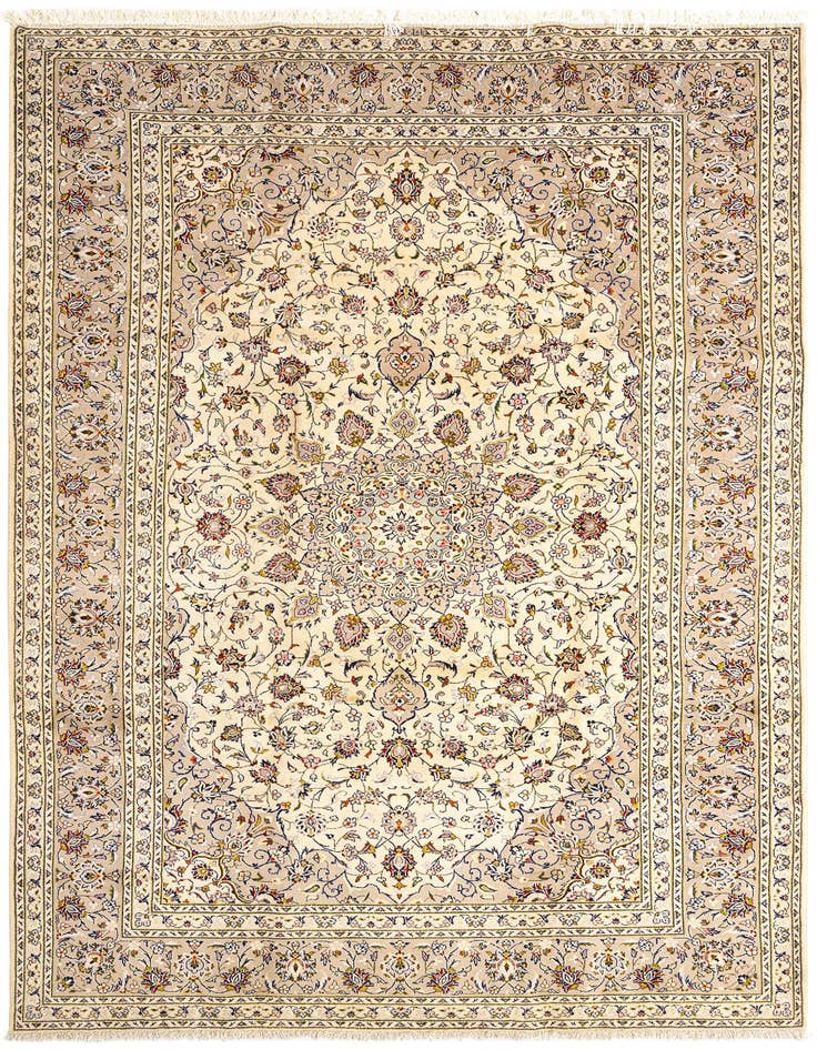 Detail image of 8' 1 x 11' 4 Kashan Rug