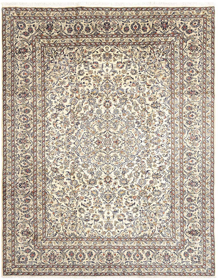 Detail image of 8' 1 x 11' 8 Kashan Rug