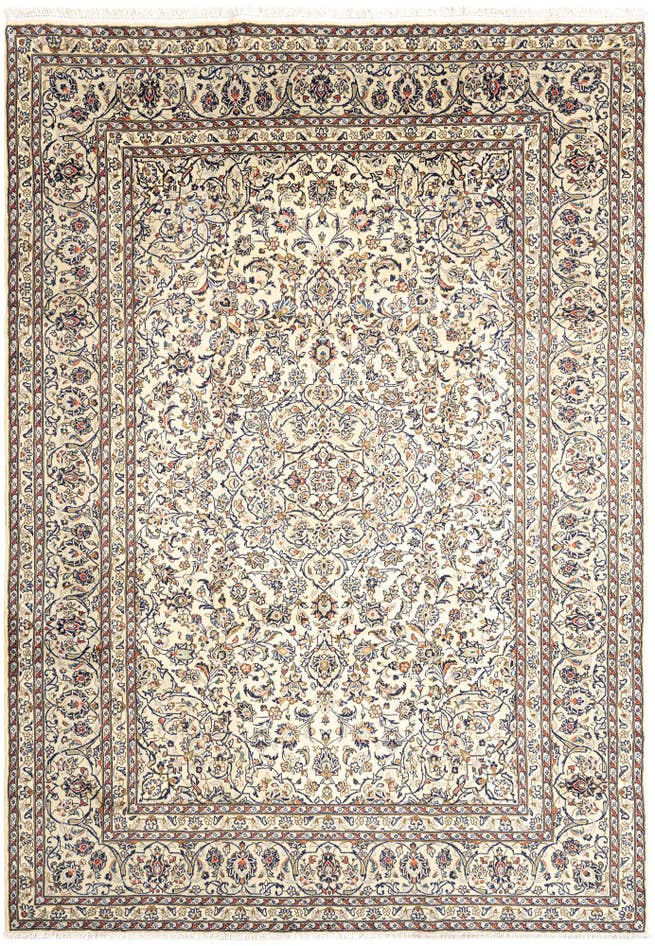 Detail image of 8' 1 x 11' 8 Kashan Rug