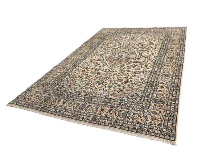 8' 2 x 11' 11 Kashan Rug