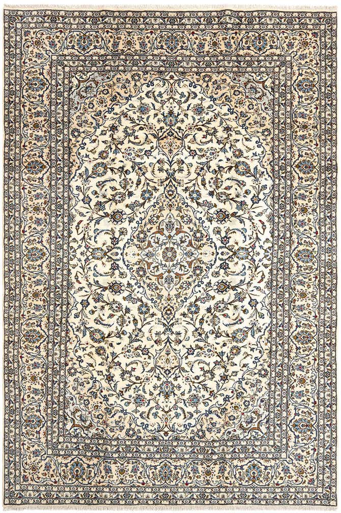 8' 2 x 11' 11 Kashan Rug