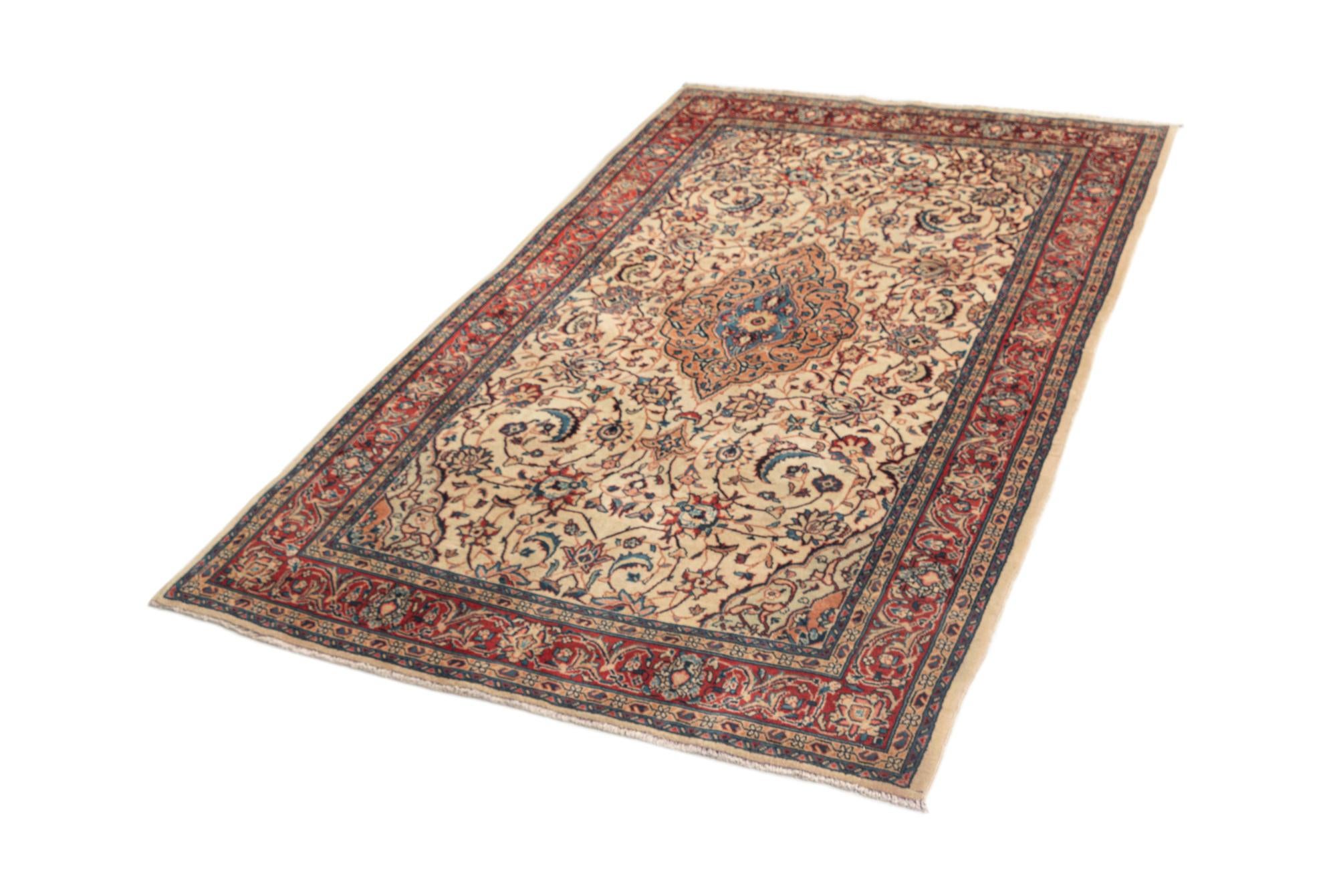 4' 3 x 6' 11 Kashan Rug