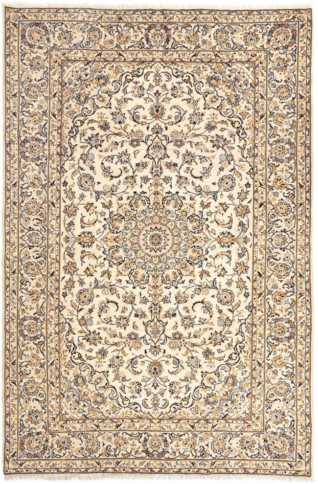Detail image of 6' 5 x 9' 9 Kashan Wool Rug