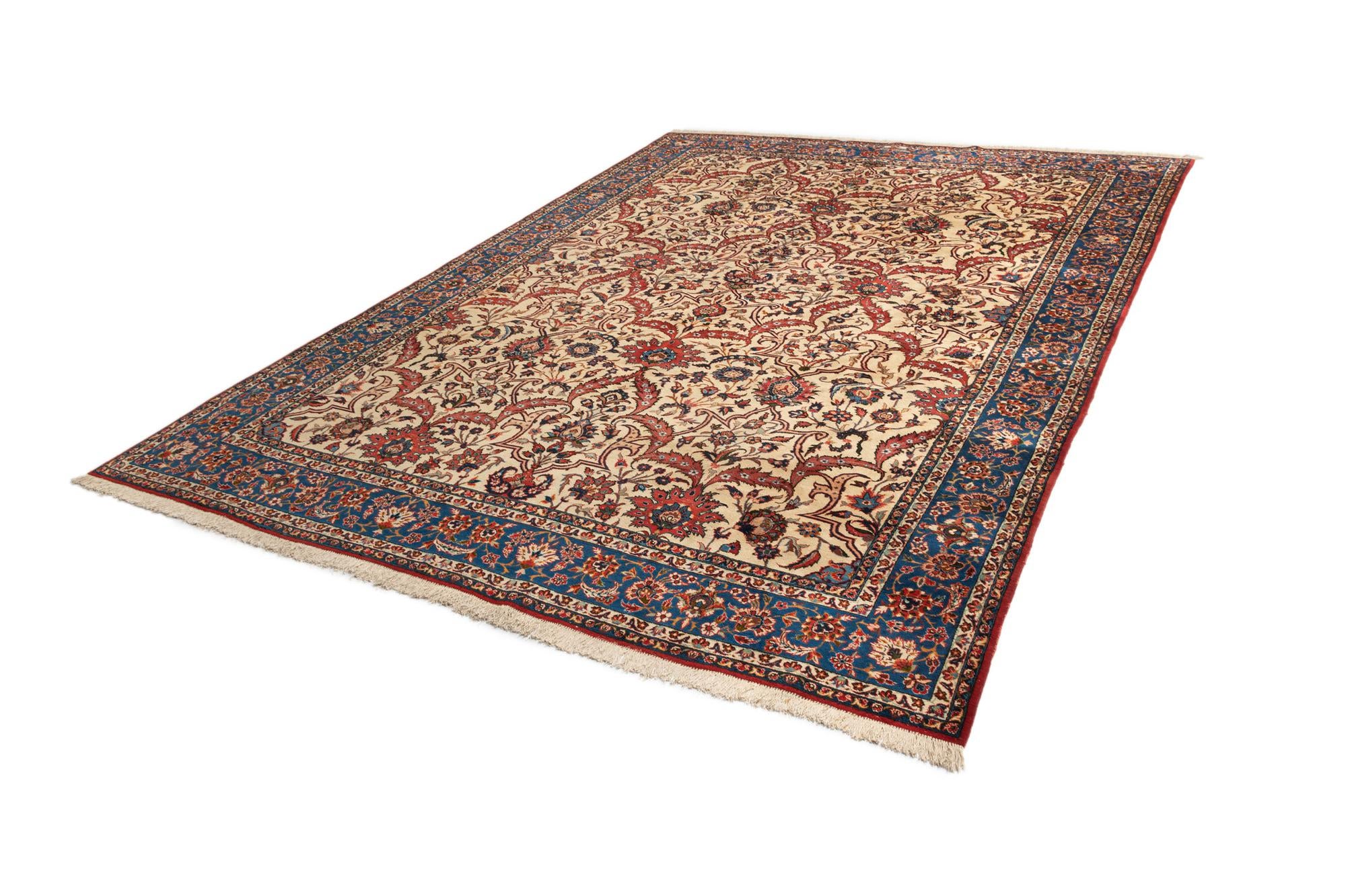 10' x 13' 11 Kashan Wool Rug
