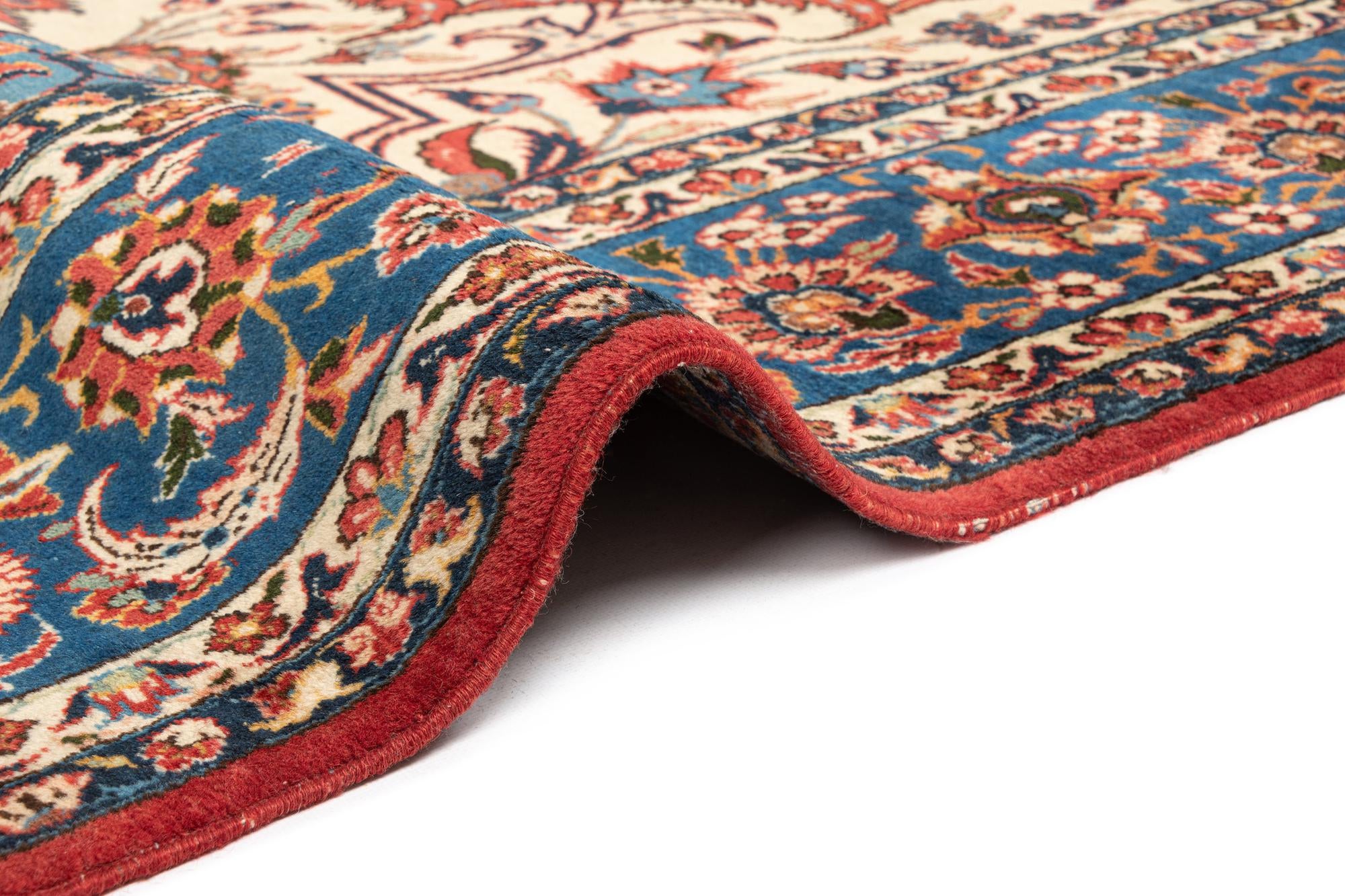 10' x 13' 11 Kashan Wool Rug