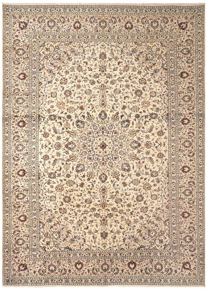 9' 9 x 13' Kashan Wool Rug