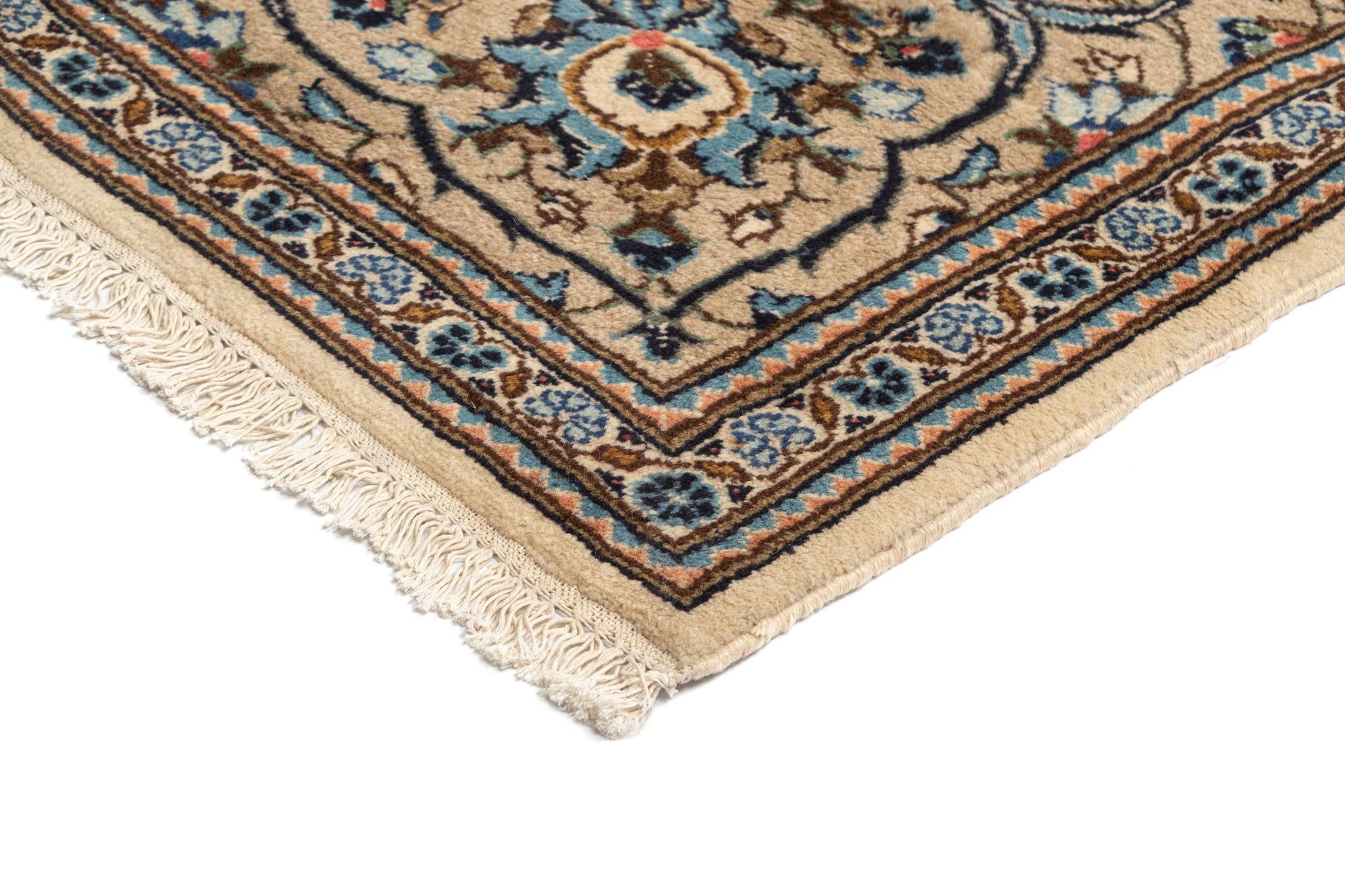 8' x 11' 6 Kashan Wool Rug