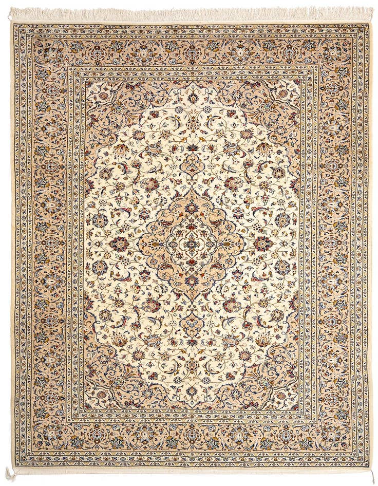 Detail image of 8' 2 x 12' Kashan Wool Rug