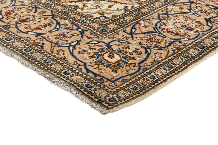 Detailansicht von 245cm x 360cm Kashan Wolle Teppich