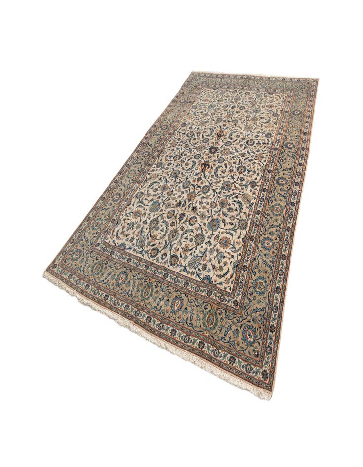 Detail image of 8' 4 x 12' 2 Kashan Wool Rug