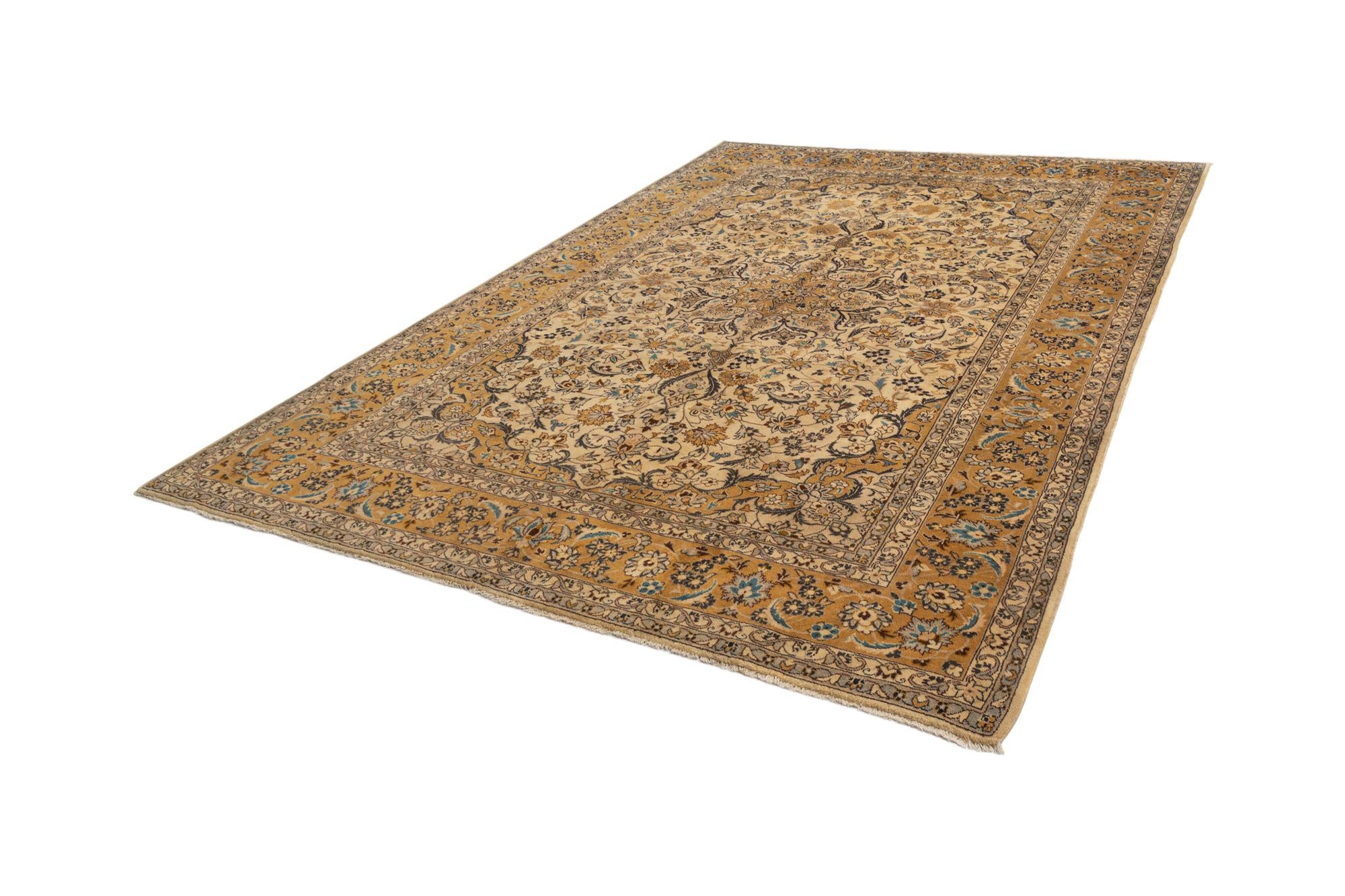8' 10 x 12' 7 Kashan Wool Rug