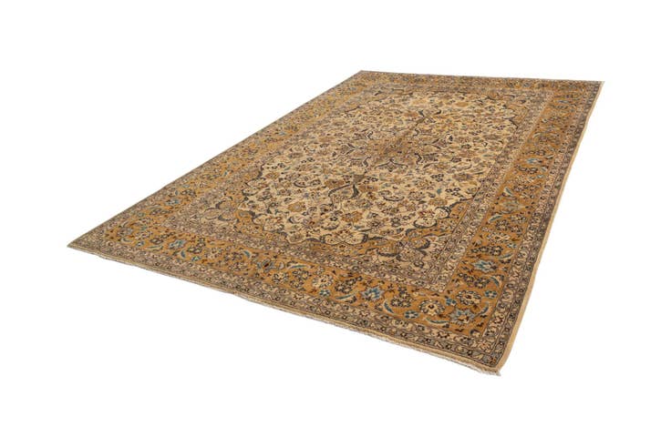 Vue détaillée : 270cm x 385cm Kashan Tapis Laine