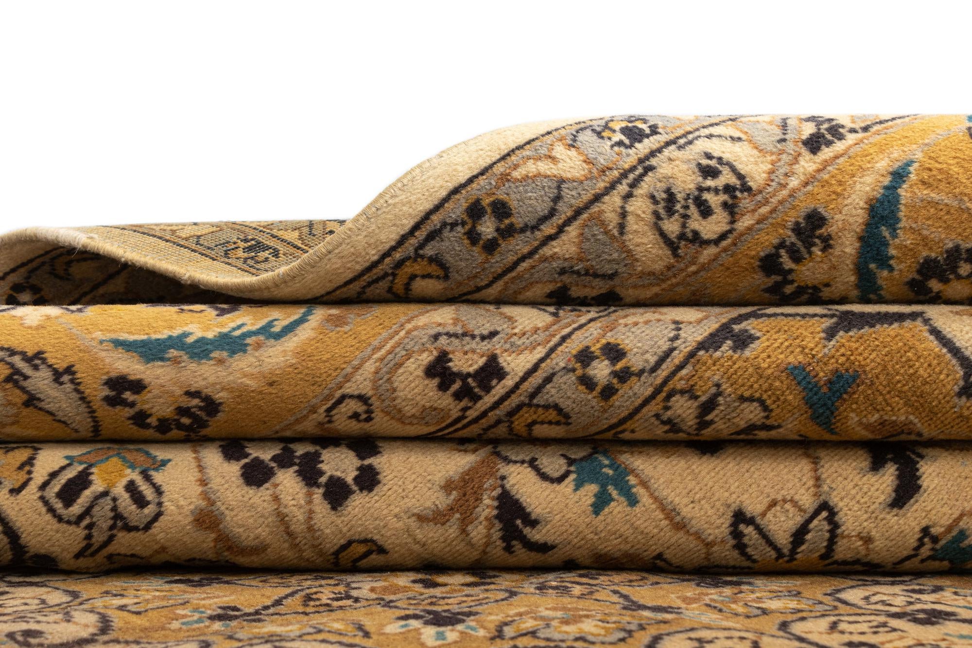 8' 10 x 12' 7 Kashan Wool Rug