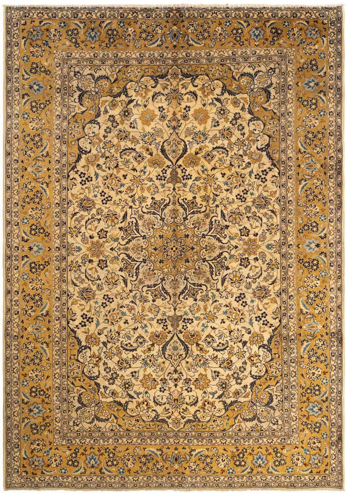 270cm x 385cm Kashan Tapis Laine