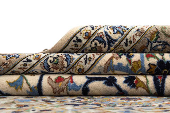 10' 1 x 12' 6 Kashan Wool Rug