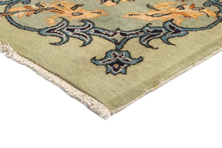 Detail image of 9' 7 x 13' Hand Knotted Kashan Persian Wool Rug