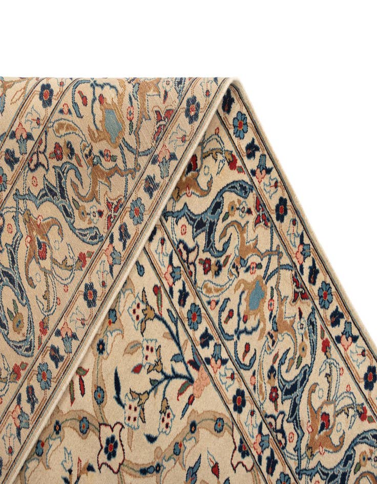 Detail image of 7' 3 x 10' 1 Kashan Wool Rug