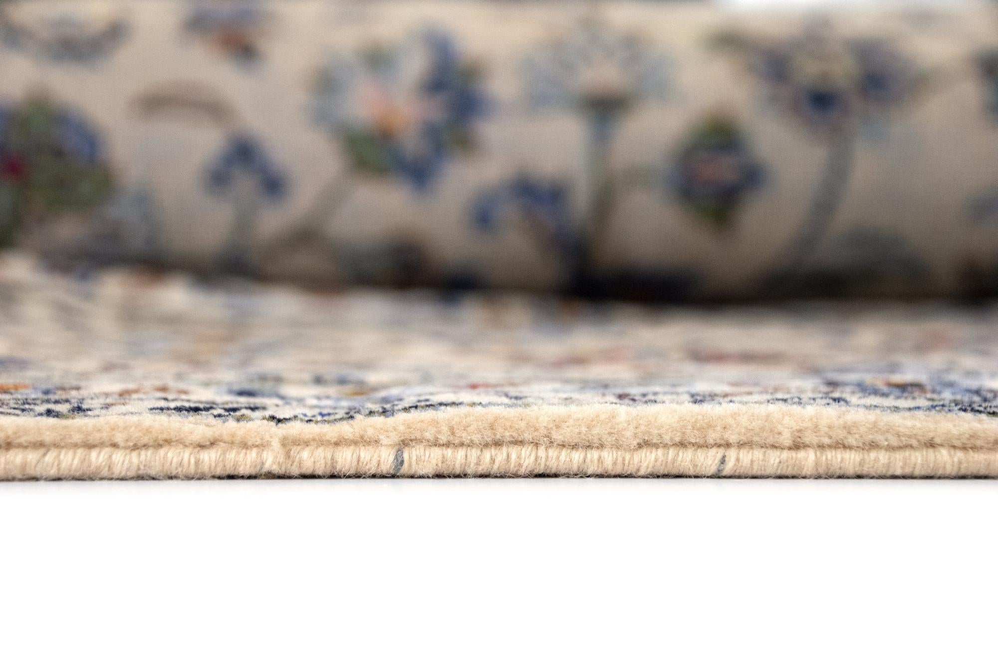 9' 9 x 12' 11 Hand Knotted Kashan Persian Wool Rug