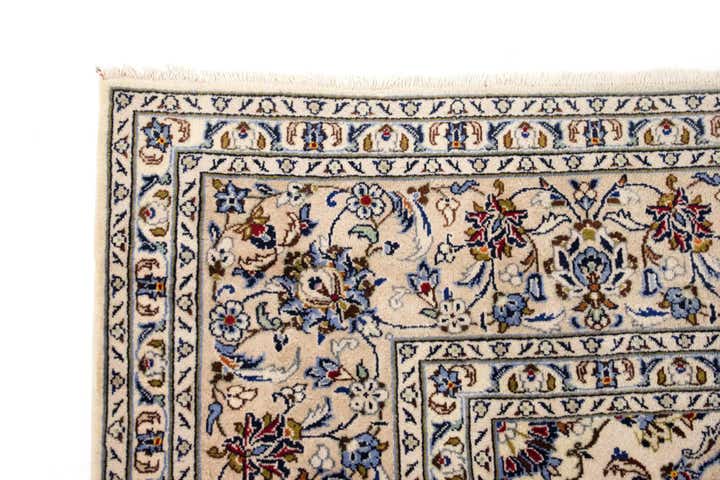 9' 9 x 12' 11 Hand Knotted Kashan Persian Wool Rug