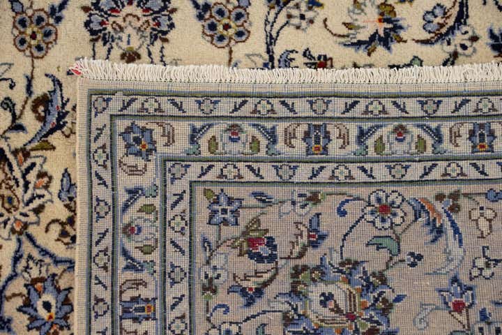9' 9 x 12' 11 Hand Knotted Kashan Persian Wool Rug