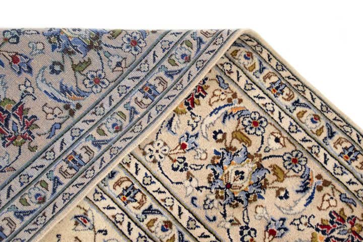 9' 9 x 12' 11 Hand Knotted Kashan Persian Wool Rug