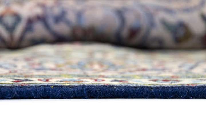 6' 6 x 10' Hand Knotted Kashan Persian Wool Rug