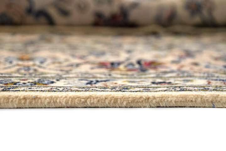 8' x 11' 2 Hand Knotted Kashan Persian Wool Rug