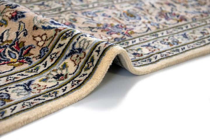 8' x 11' 2 Hand Knotted Kashan Persian Wool Rug