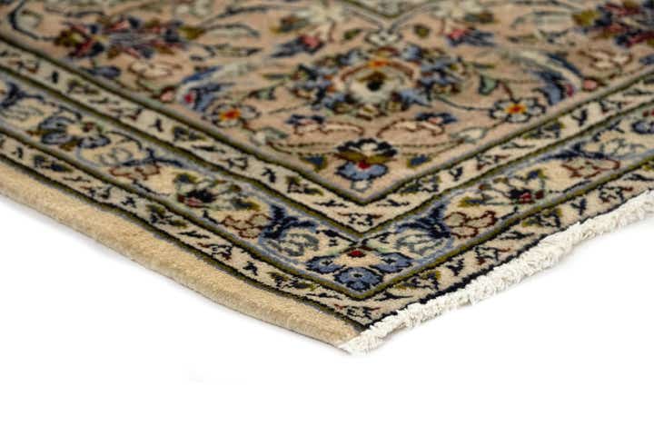 8' x 11' 2 Hand Knotted Kashan Persian Wool Rug