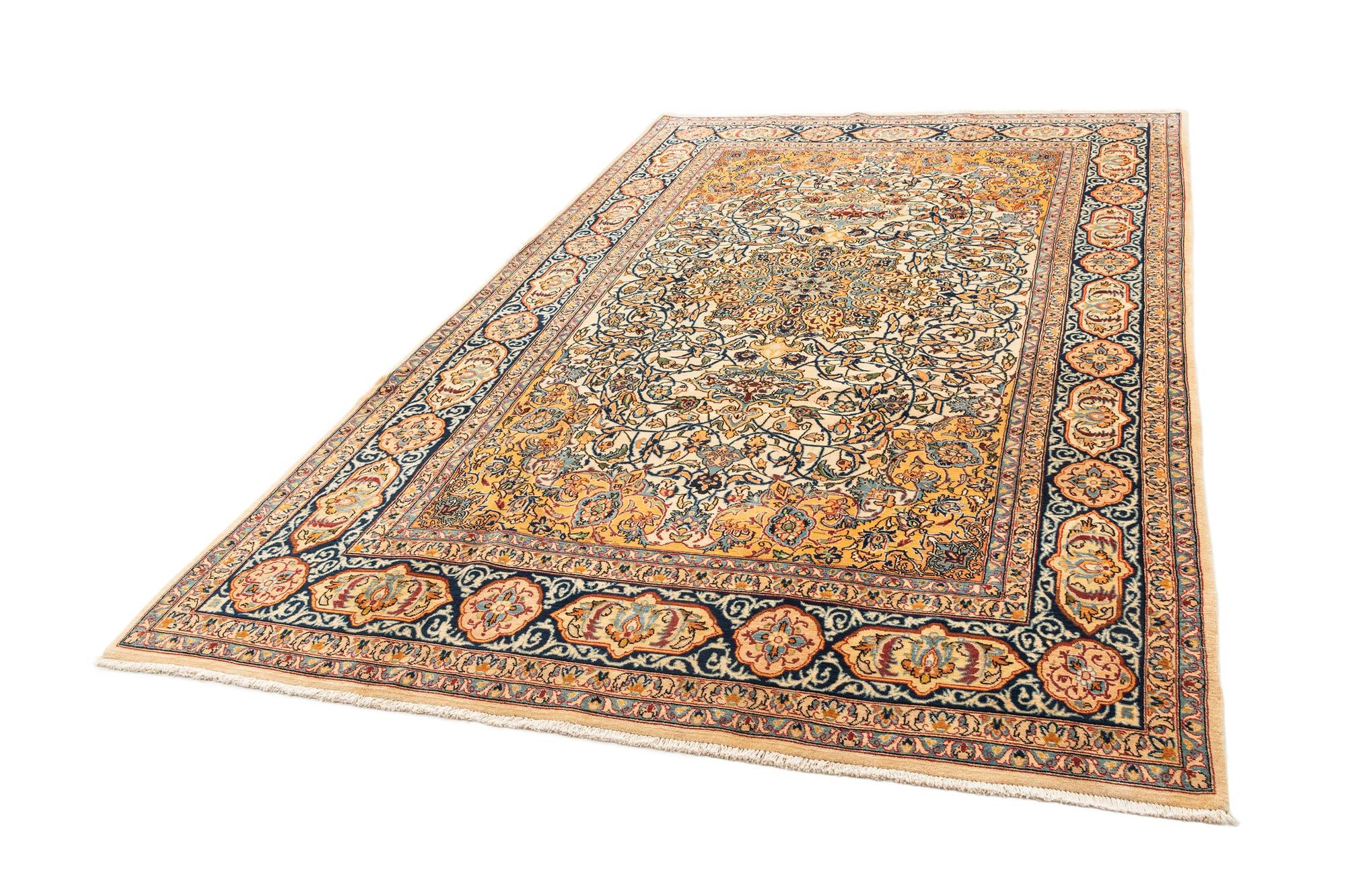 6' 10 x 11' 2 Kashan Rug