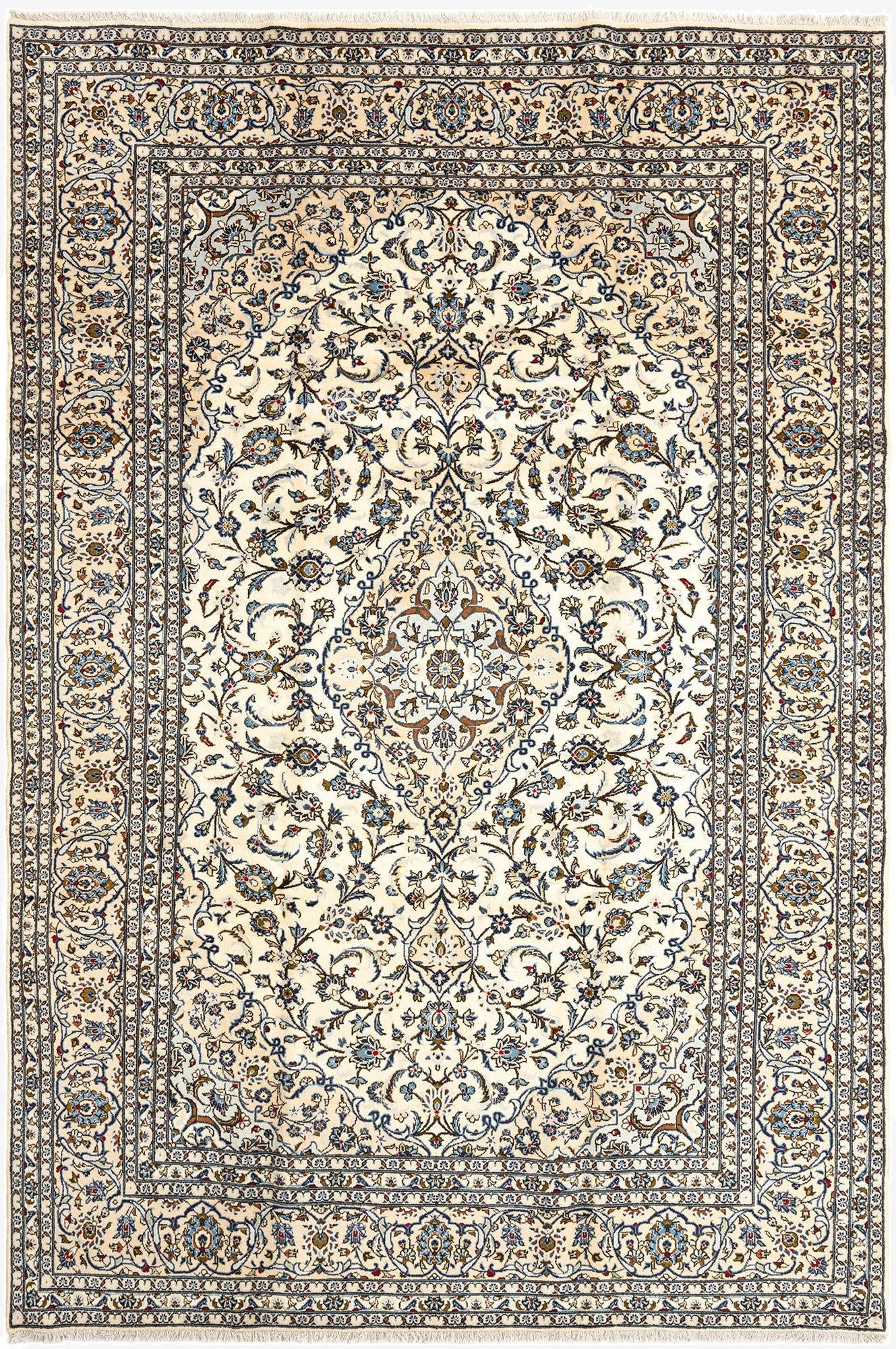 8' 2 x 11' 11 Kashan Rug